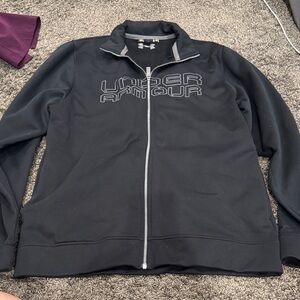 Under Armour Black Zip-Up Jacket